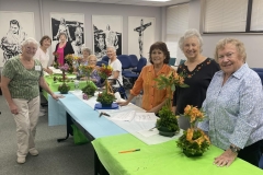 Students at our Flower Arranging Class